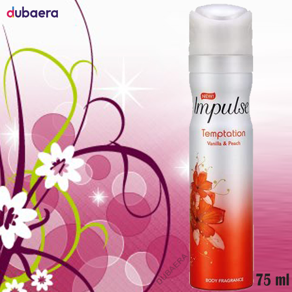 impulse temptation body spray