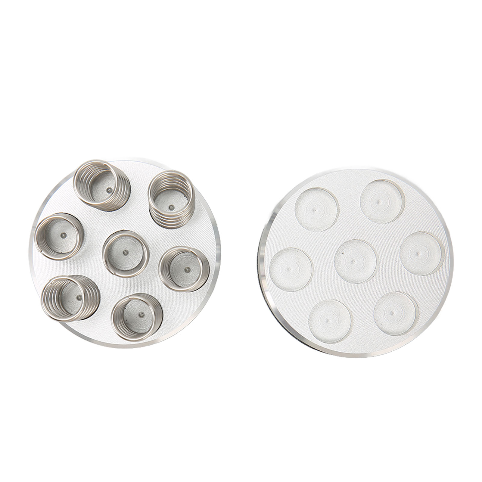 Isolation Stand Feet, Shock Absorption Reduce Resonance Generation Aluminum Alloy Spring Speaker Spikes Isolation Stand Easy To Install  for Amplifier. 
