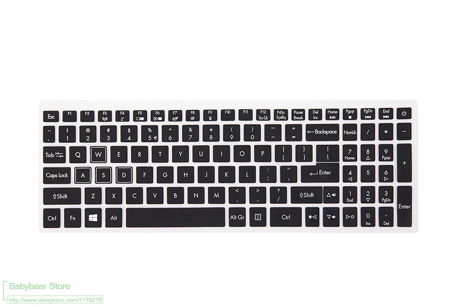 【Lejia】Laptop 15.6 Keyboard Skin For Acer Aspire Vx Vx5 V15 Vn7-593G Predator V17 Vn7-793G Gaming. 