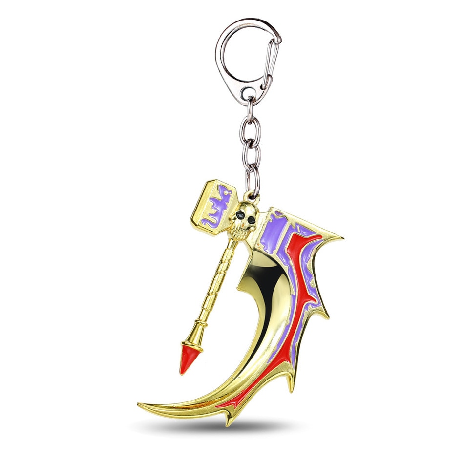 Game Series Dota 2 Keychain Butcher Pudge Key Chain Immortal Dragon Talon Hook Alloy Dota2 Keyring. 