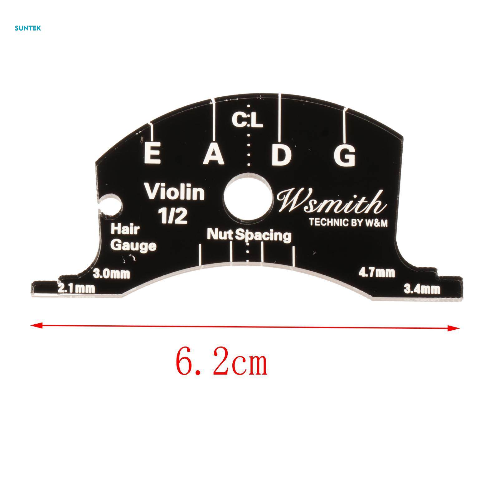 4/4 Violin Bridge Fingerboard Scraper Template for Cello Violin Double Bass. 