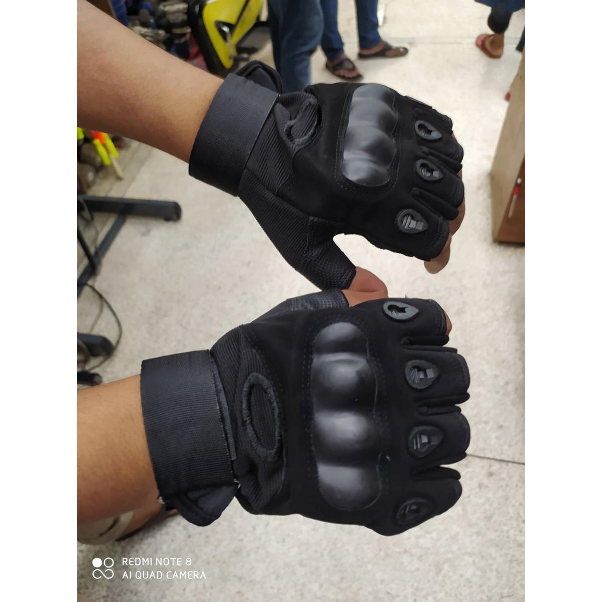 Gym and fitness multi uses gloves -black-Support for Workout Powerlifting Fitness Training Men and Women