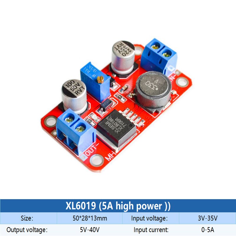 XL6009 4A Boost Converter Step Up Adjustable 15W 5-32V to 5-50V DC-DC Power Supply Module High Performance Low Ripple - Innovative Design. 