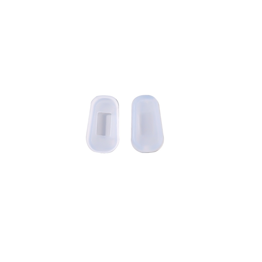 Soft Anti Indentation Nose Cover Anti-Slip Push-in Silicone 1Pair Air Cushion Eyeglass Nose Pads Glasses Replacement Transparent Nose Bridge Pads. 