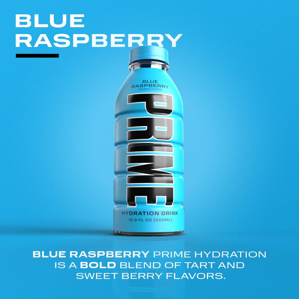 Prime Hydration Drink Blue Raspberry 500 ml. 