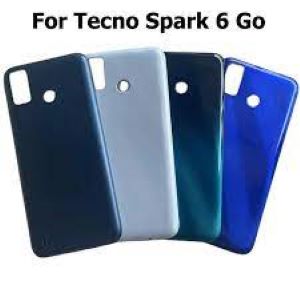 Tecno Spark 6 Go Phone Battery Back Cover Backshell Replasment parts