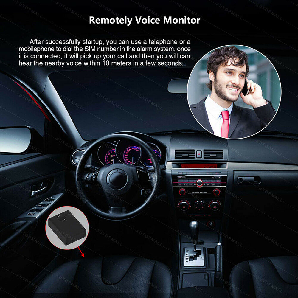 Yfashion N9  Listening Device Acoustic Alarm ni  Device Voice Surveillance System Quad Band 2 c 12-15 Days Standby ime. 