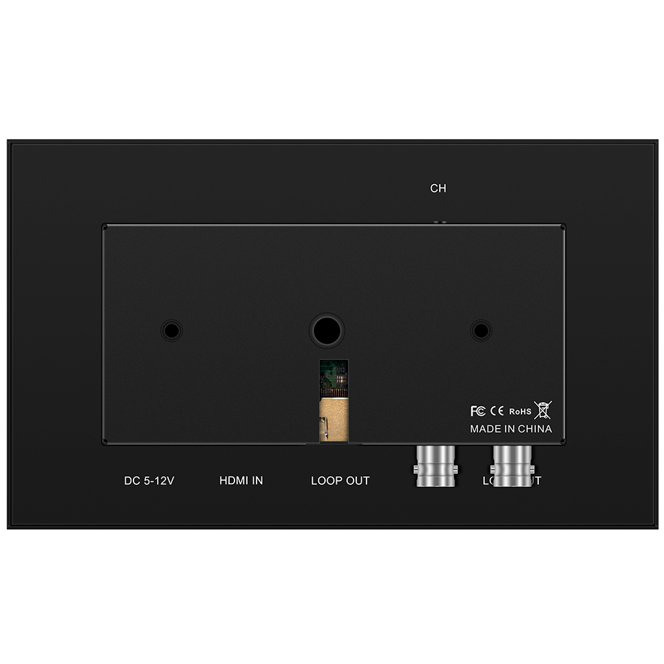 7 Inch Camera Video Monitor Screen Monitor 1920 x 108 HDMI SDI DC Input Output for DSLR Camcorder. 