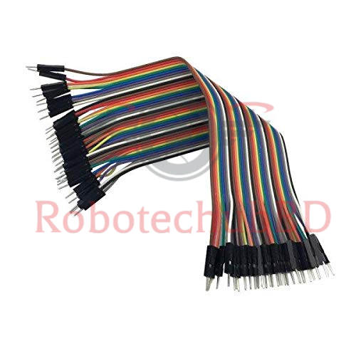 20 Pcs Jumper Wire Set 20cm (Male to Male / Male to Female / Female to ...