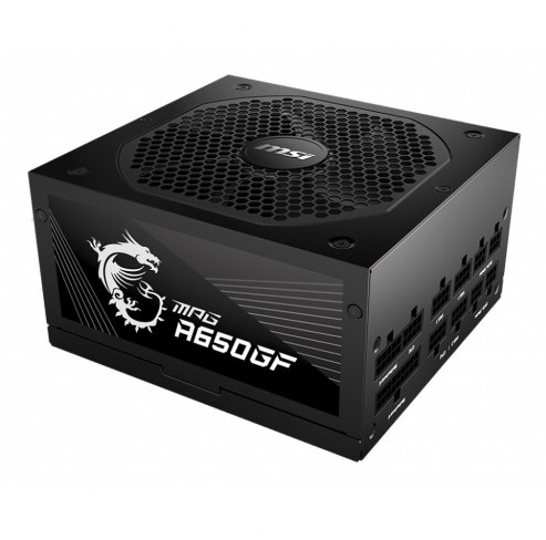 MSI MPG A650GF 650W 80 Plus Gold Full Modular Power Supply. 
