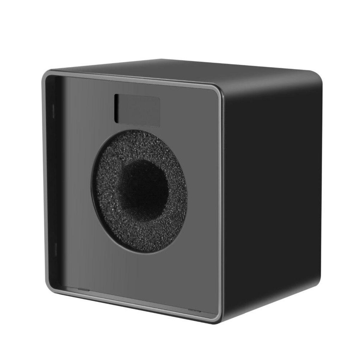 Microphone Logo Flag Box Square Shaped - Microphone - Microphone - Microphone