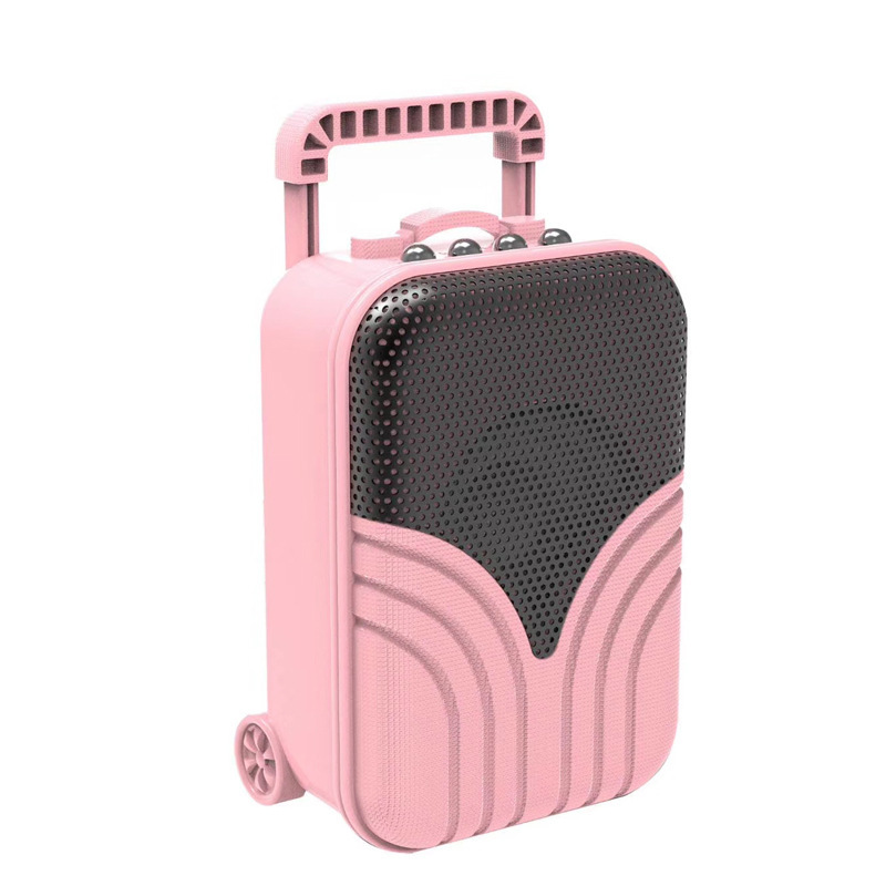 bluetooth speaker creative gift mini trolley box plug-in card radio new retro computer speaker portable audio