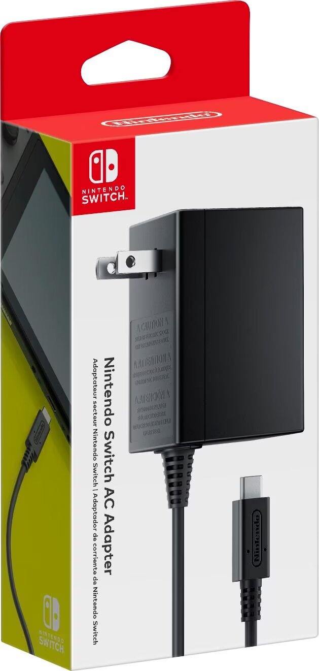 Nintendo Switch Power Adapter (Official). 