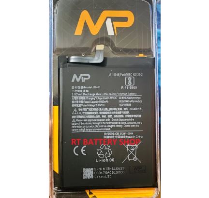 MP - BN61 5850mAh Replacement Battery For POCO X3 NFC / POCO X3 Pro / POCO X3 Mobile Phone Batteries