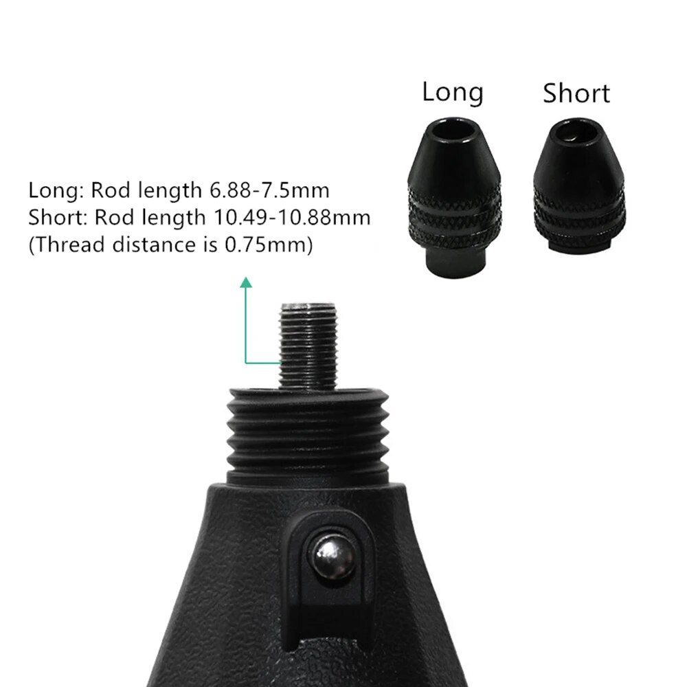 Mini Drill Chuck Keyless Drill Bit Adapter For Dremel Corded Rotary Tools Self-Tighten Electric Drill Bits Collet Fixture Tools. 