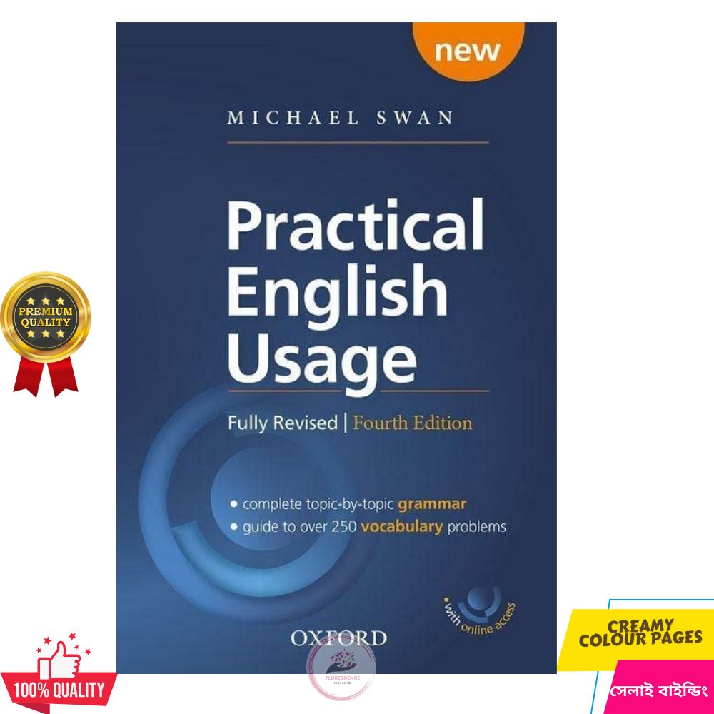 Practical English Usage, 4th edition by Michael Swan - Premium Quality - Paperback. 