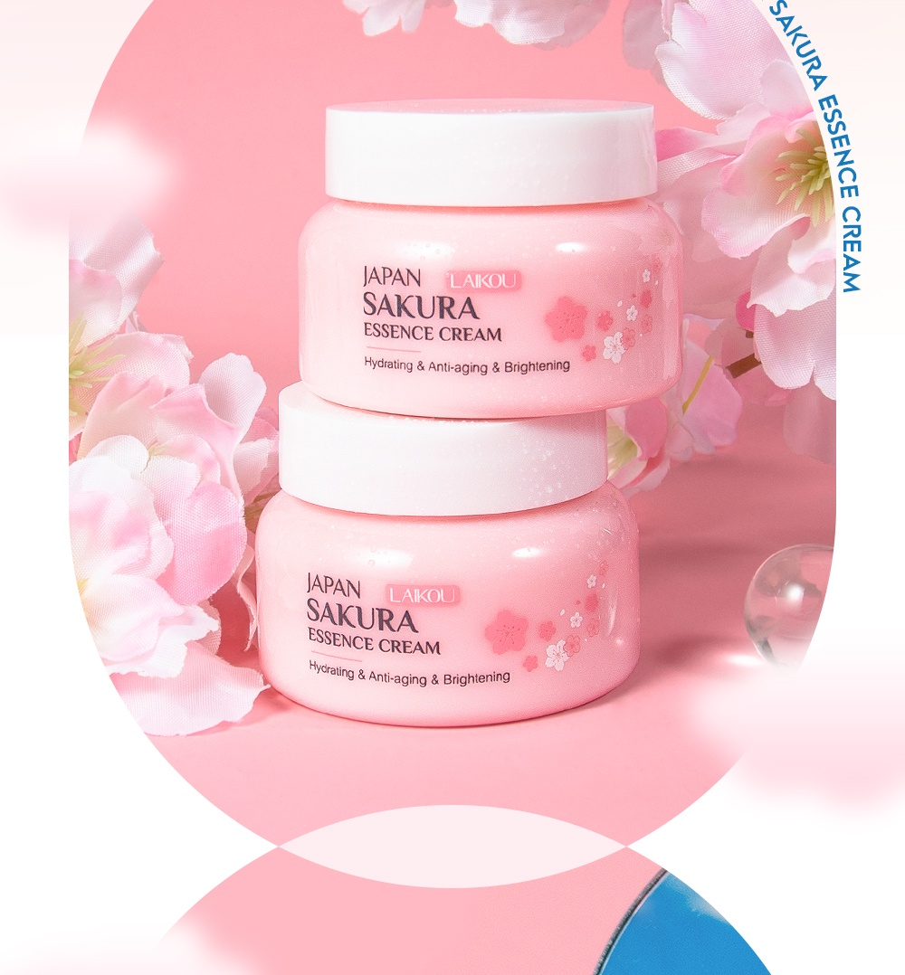 LAIKOU Sakura Essence Cream 60gm - Focallure