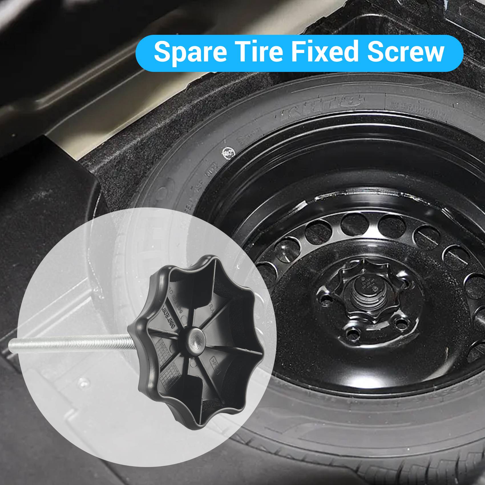 For --Plus 2019 2020 22G803899 22G 803 899 Spare Wheel Fixing Screw Fix Spare Wheel Screw