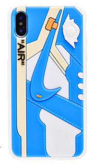 Trendy shell AJ Jordan case Suitable for Apple 11 iPhone12pro Three-Dimensional Sole Jordan Phone Case. 