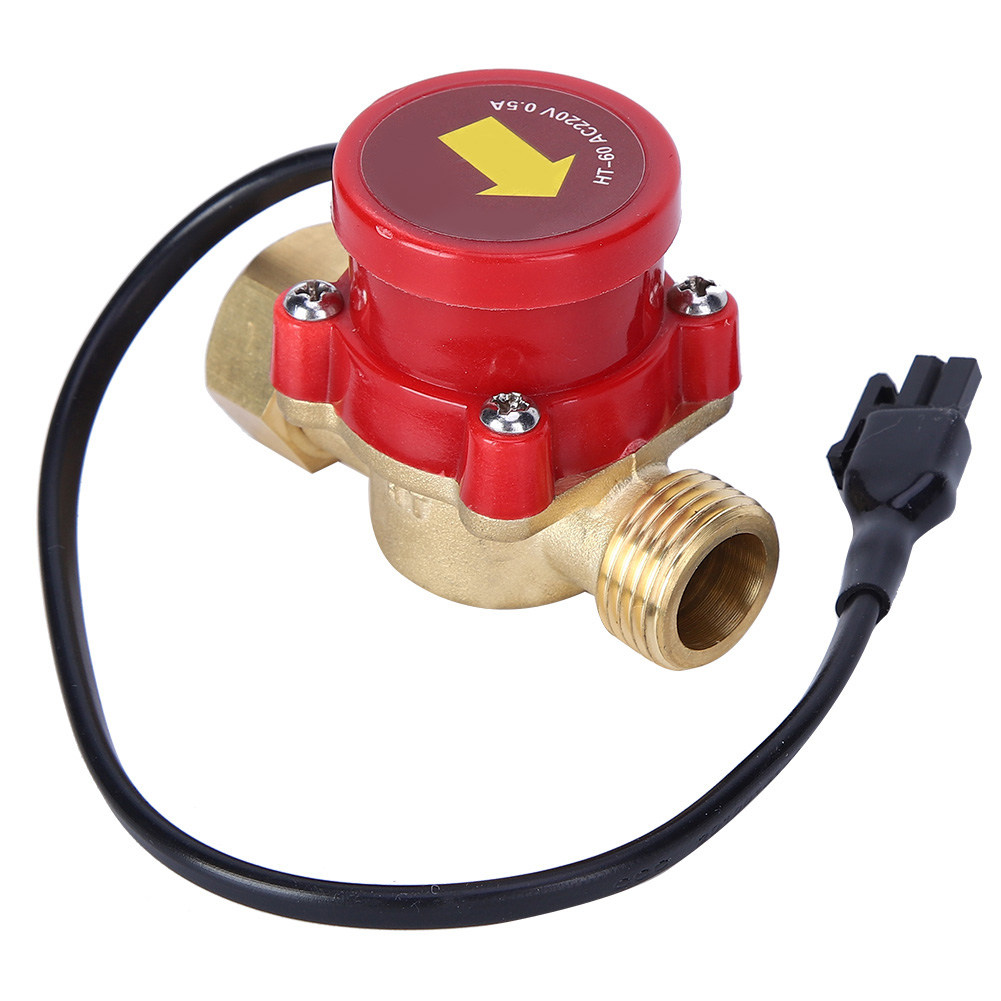 Water Pump Flow Sensor Pressure Automatic Control Switch HT‑60 4‑4 220V 60W G1/2in. 