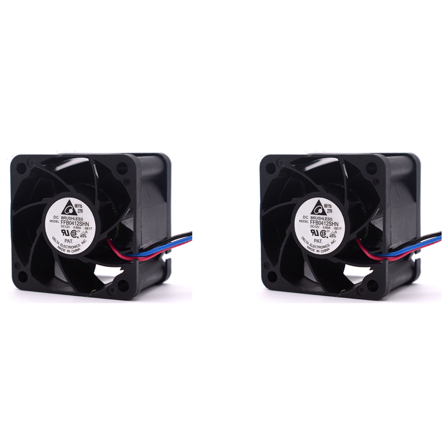 TWEXQNY 2PCS FFB0412SHN 4028 4cm 12V 0.60A Micro-Violent Air Flow Fan 40X40X28MM Cooler Fan for ANTMINER AWP8 PSU Cooling Fan