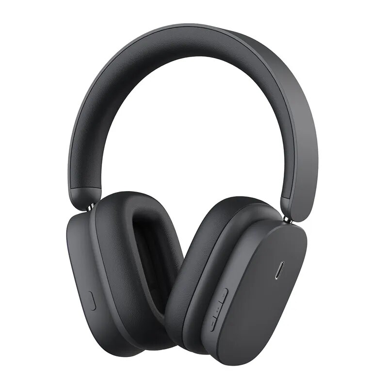 Baseus H1 ANC Bluetooth 5.2 Headsets Wireless Headphones, 40db Active Noise Cancellation, 70h Battery Life, 40mm Driver Unit. 