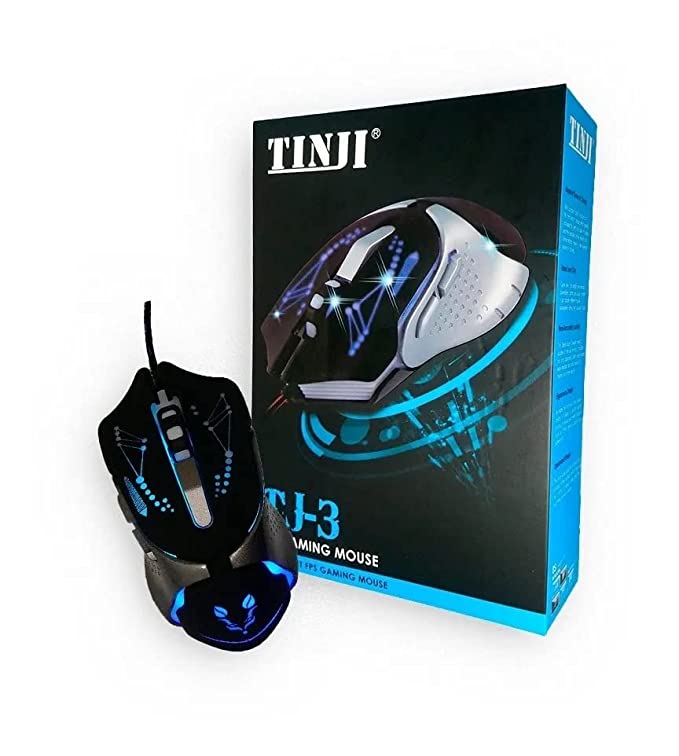 Mouse Gamer Tinji Tj3 Usb 6 Button. 