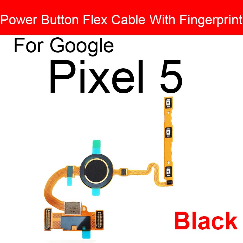 Power Volume Flex Cable For Google Pixel XL 2 2XL 3 3XL 3A 4 4XL 4A XL 5 Side Buttons Power Volume Key Flex Ribbon Repair Parts. 