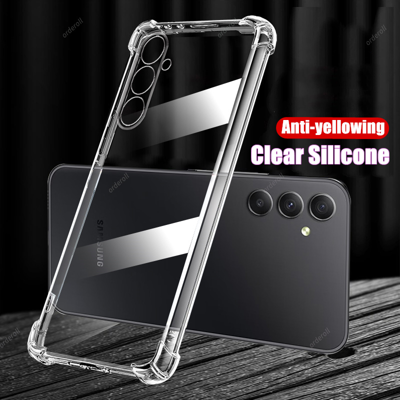 lthmy for Samsung Galaxy Quantum 4 5G casing flexible clear translucent black silicone anti-yellowing back cover with 4 Corners protection jelly case. 