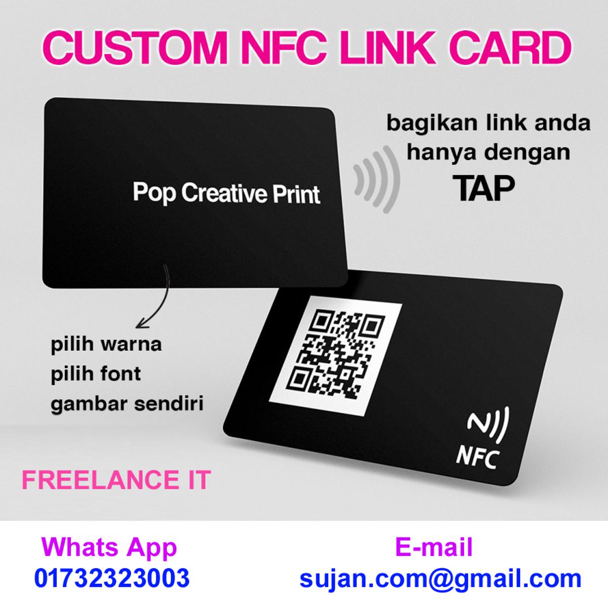 NFC | Digital Visiting Card | Smart Business Card | First Smart Digital Business card in Bangladesh