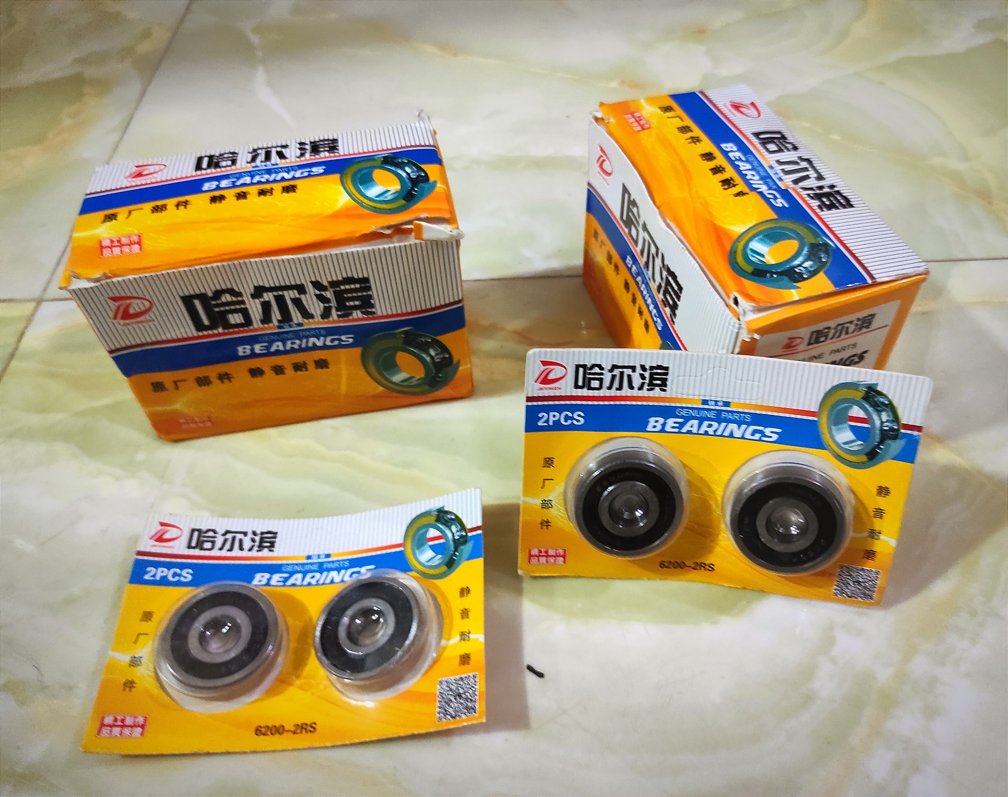 2pcs Bike Hub Bearing /Bicycle Hub Bearing 10x30x9mm Wheel Ball Bearings. 