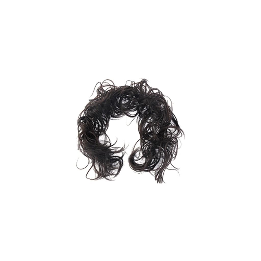 Women Wig Real Thick Hair Extension Scrunchie Wrap Messy Bun Updo
