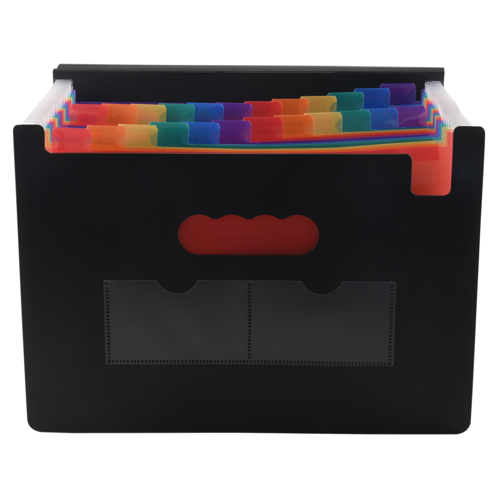 24 Compartments Document Folder, Sorting Folder with Lid, Expandable File Folder, Document Organizer for Filing. 