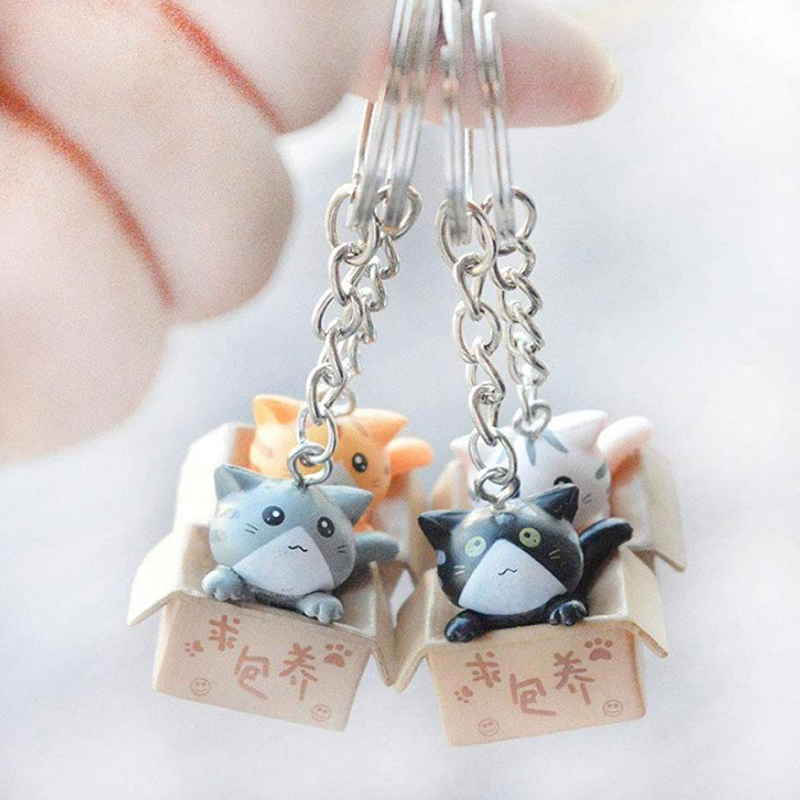 FashionApple 150pcs Key Ring with Chain Split Jump Rings with Screw Eye Pins DIY Keychain. 