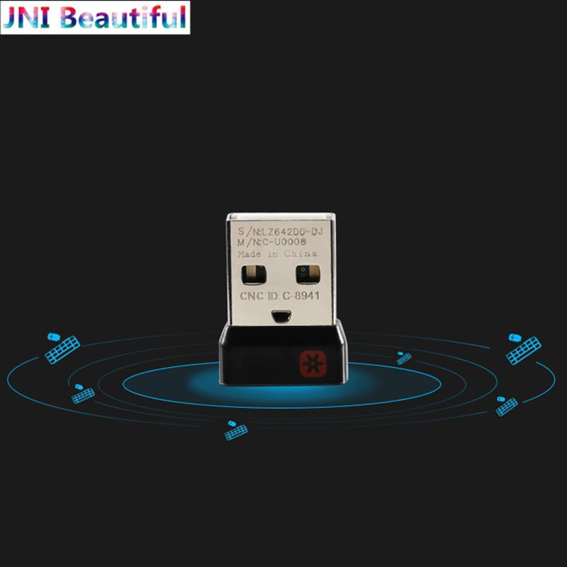 [Good LIFE]1PC 2.4GHz Wireless Dongle Receiver Unifying USB Adapter For Mouse Keyboard Connect For MX M905 M950 M505 M510 M525. 
