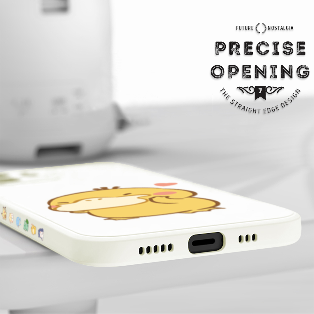 Hontinga for Samsung S8 Plus Case Side Design Trendy Cartoon Sign Back Cover Soft Square Edge Pattern Liquid Silicone Phone Cases. 