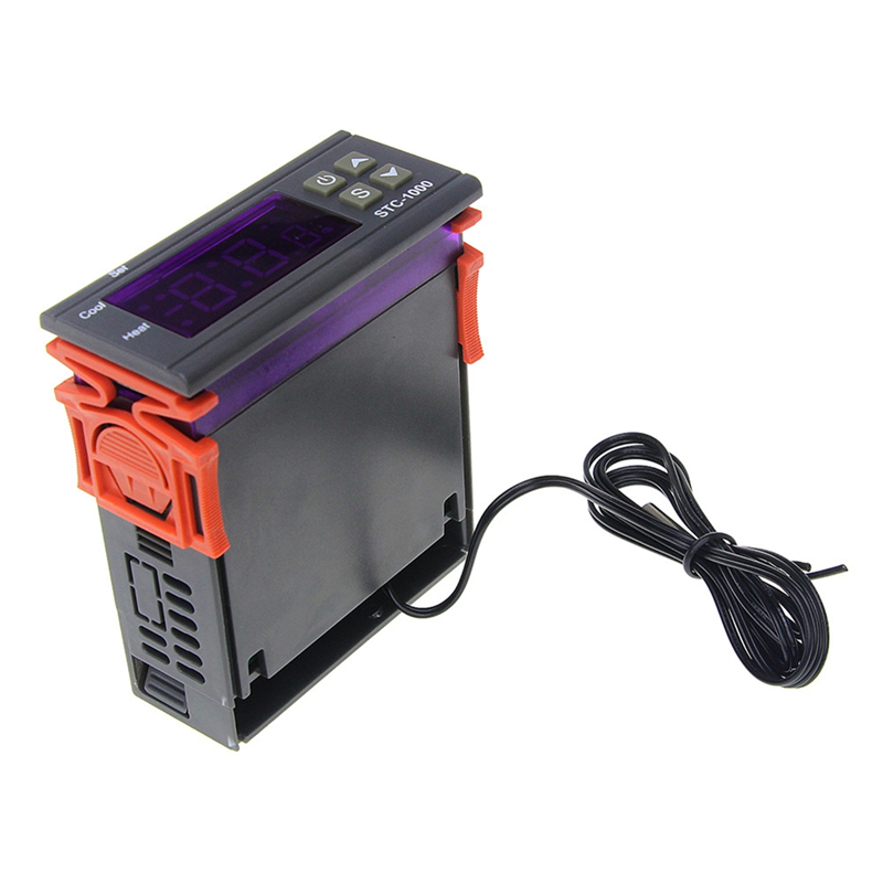 LED Digital Temperature Controller AC 110-220V 10A for Heater Freezer Fridge