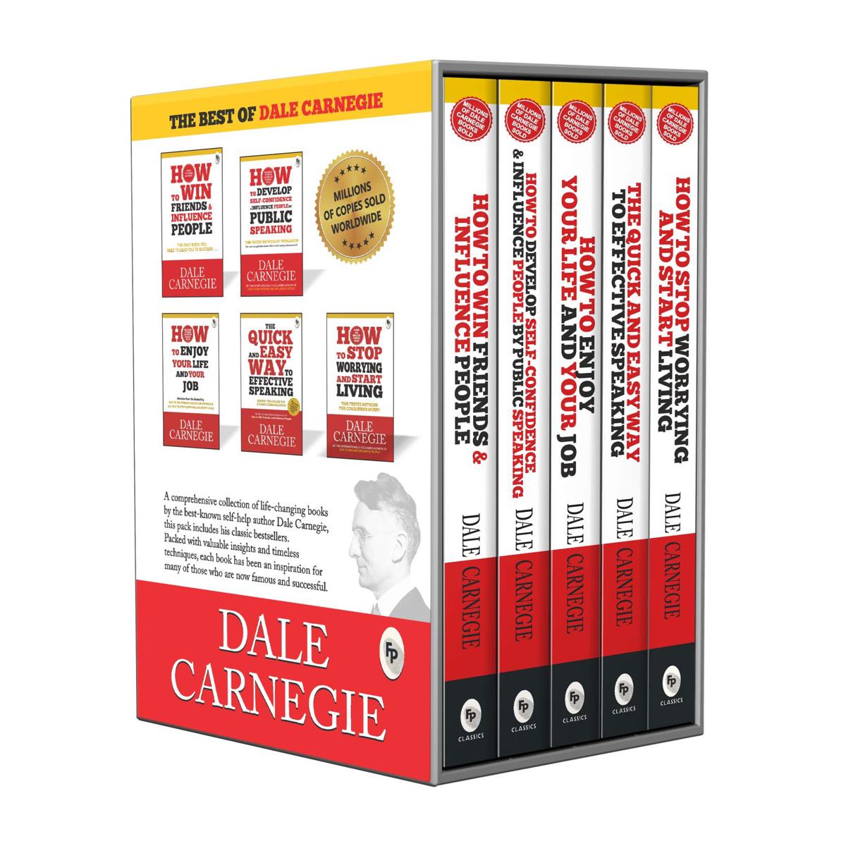 Fingerprint! Publishing The Best of Dale Carnegie (Set of 5 Books) Paperback
