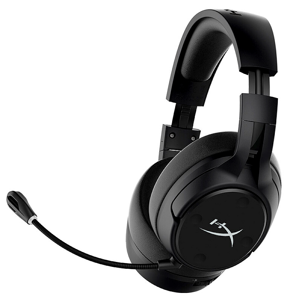 HXSJ Kingston HyperX Cloud Flight S 2.4G Wireless Gaming Headset with Virtual 7.1 Surround Sound Support Qi Wireless Charging. 