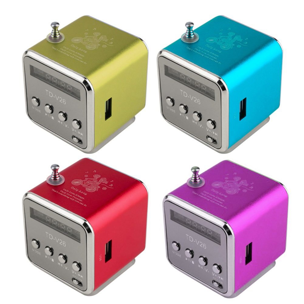 Wireless Hands-Free Speaker Shower Bathroom Mini FM Radio Receiver MP3 Bluetooth-compatible 5.0 Player Soundbar TF Card
