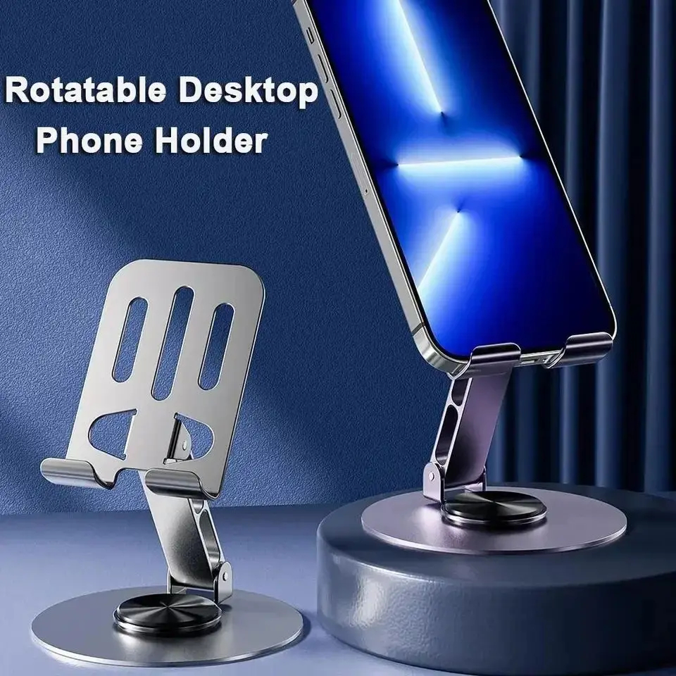 Bracket tablet computer brain bracket, suitable for portable tablet, universal all-aluminum alloy for iPad, iPhone, mobile phone holder installation, adjustable and flexible. 