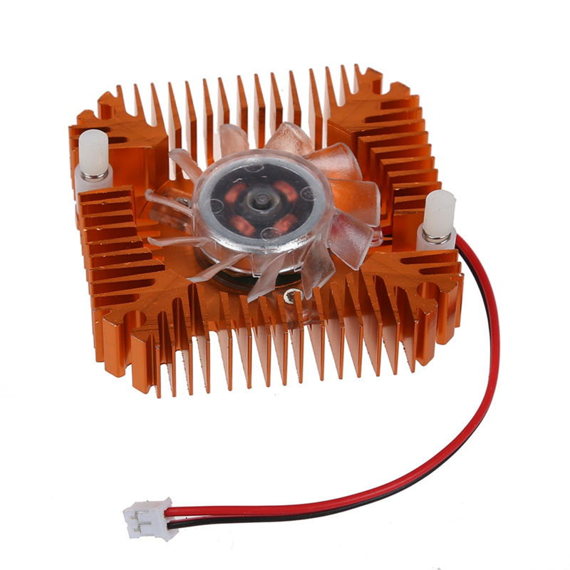3X PC Computer Laptop CPU VGA Video Card 55mm Cooler Cooling Fan Heatsink. 