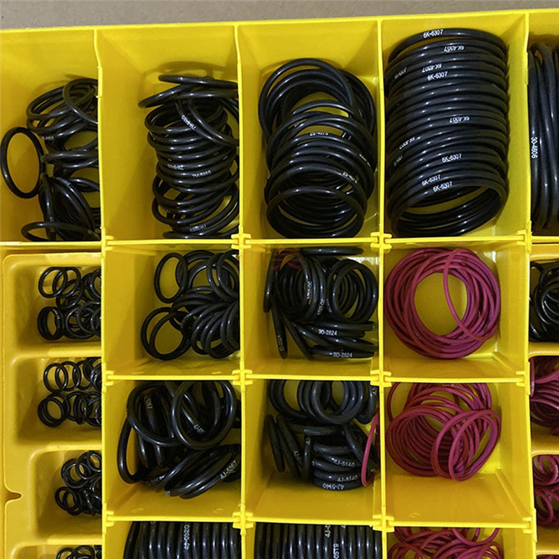 Seal O-Ring Kit Rubber Sealing O-Ring Kit 4C-4782 for CAT Caterpillar SAE STOR ORFS 61 62 Nitrile 90, Transmission Seals & O-Rings 4C4782. 