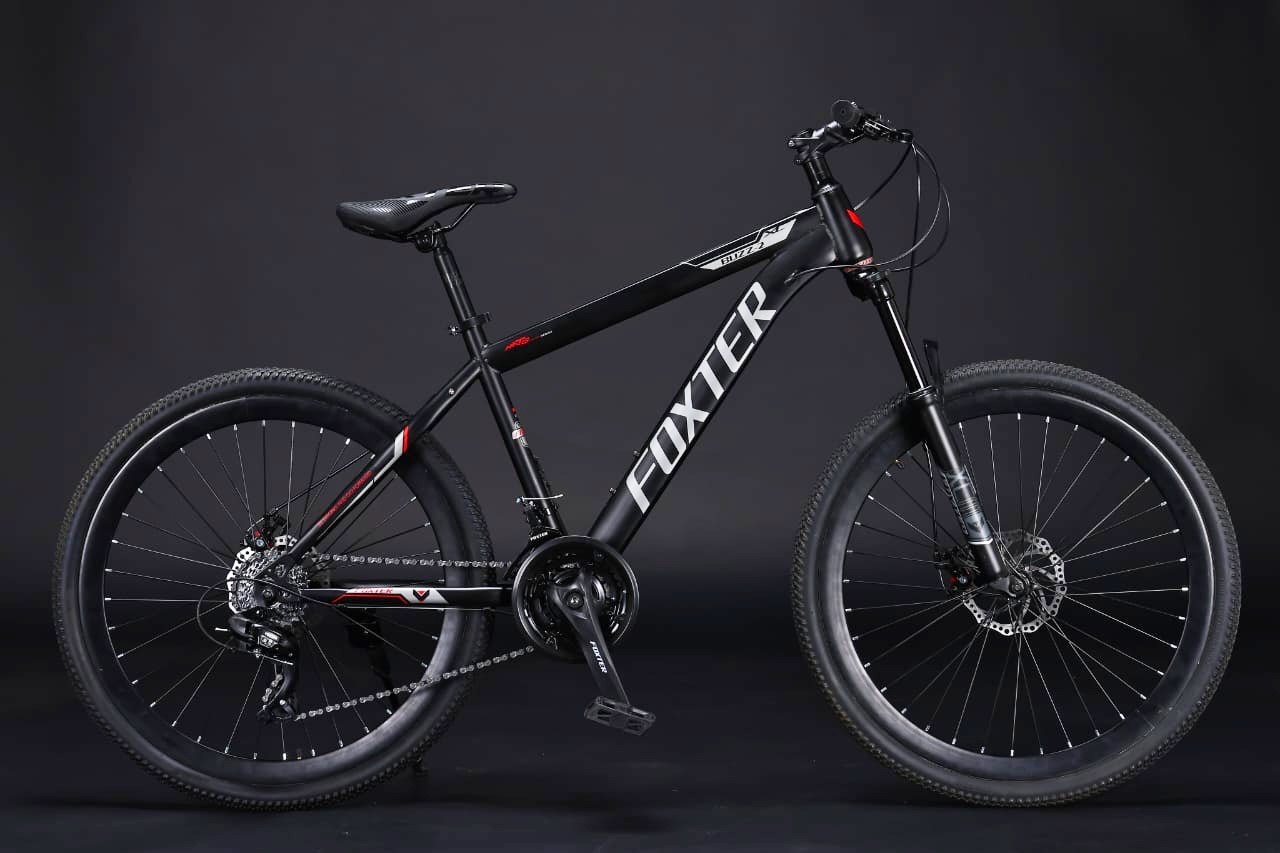 Foxter 26 inchi 21 Speed Gear Cycle With Suspension Lockout fork High Rim Coloring Fat Spoke With Shimano Parts