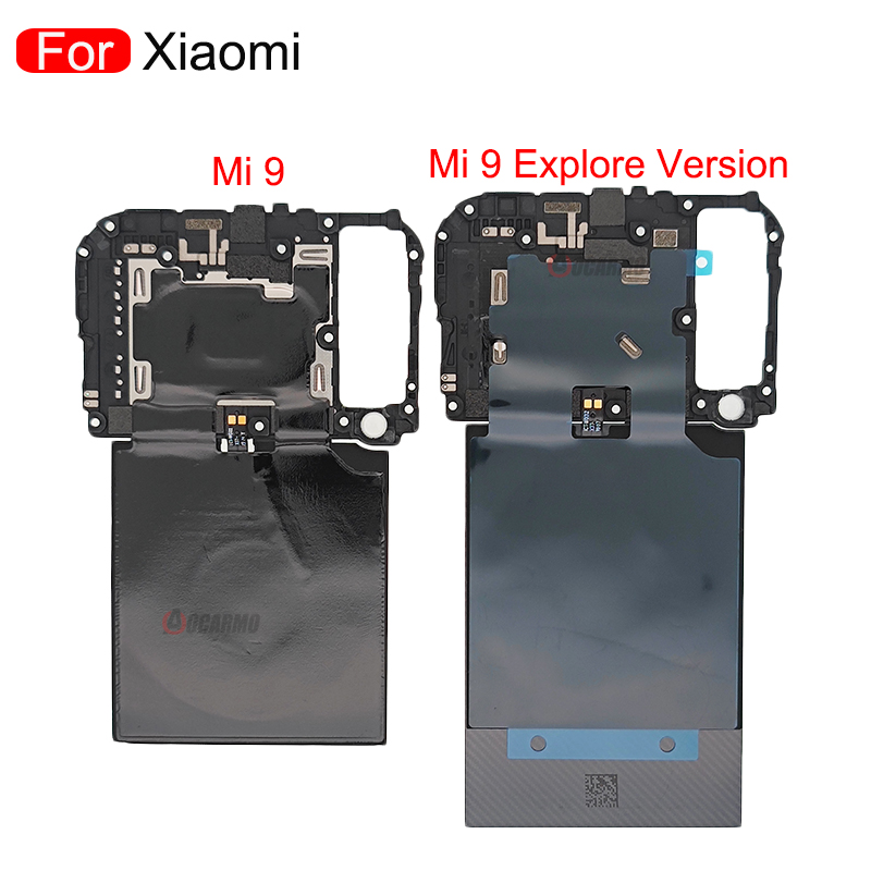 1Pcs For Xiaomi 9 SE Mi 9 9SE Explore Version Motherboard Cover Wireless Charging Induction Coil NFC Flex Cable Replacement Part. 