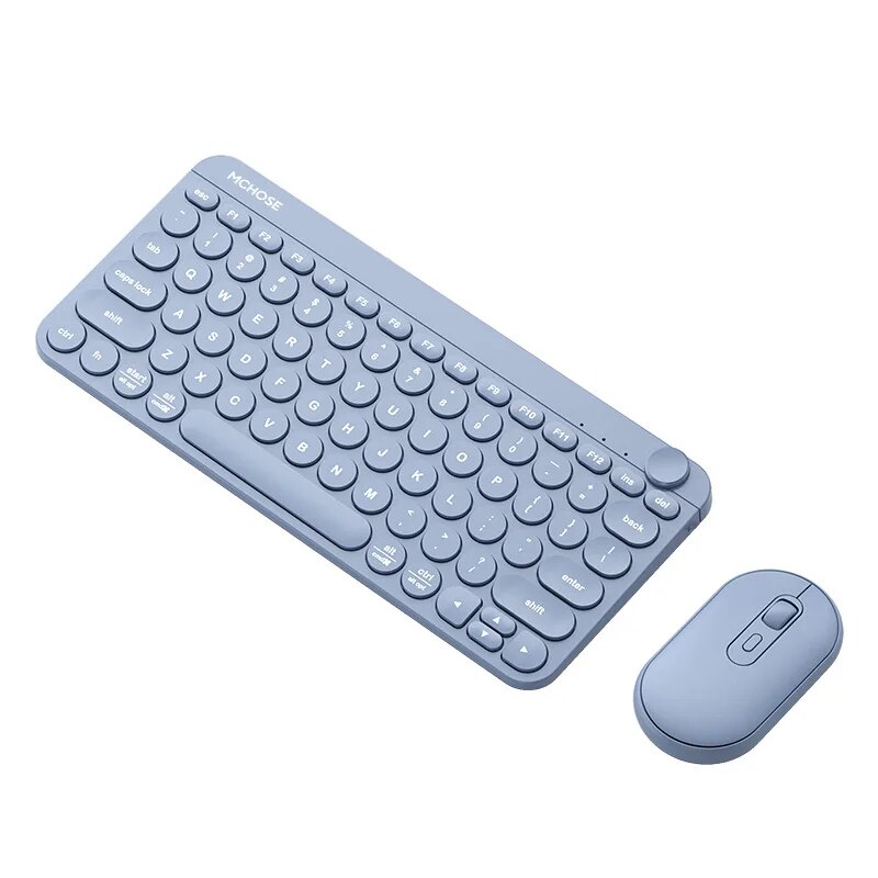 Maicong KM898 Keyboard and Mouse Set Wireless Rechargeable Mute Portable Dual Mode Office Business Keyboard and Mouse Set. 