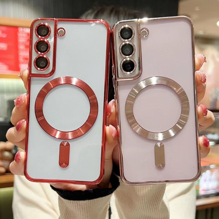 For Samsung Galaxy S20 FE 5G MagSafe Electroplating TPU Phone Case. 