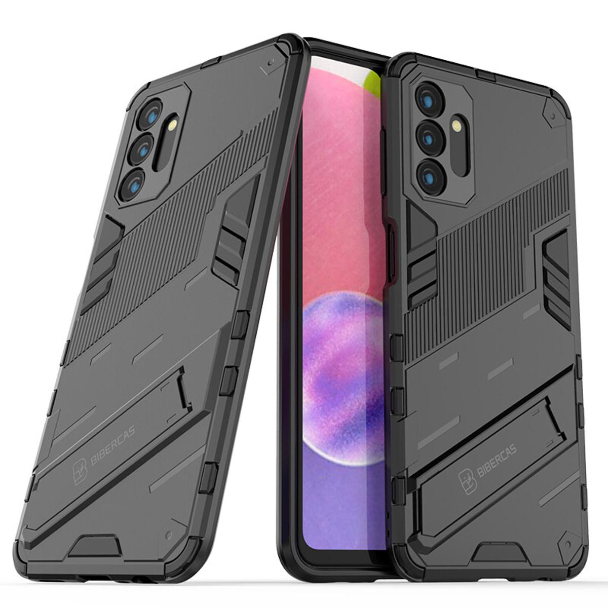 For Samsung Galaxy A33 5G Case Camera Protection Back Cover Bumper with Kickstand Phone Stand Hardcase. 