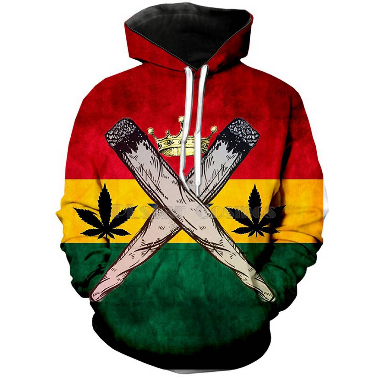 Printed Pullover Hoody Tops Sweatshirt 