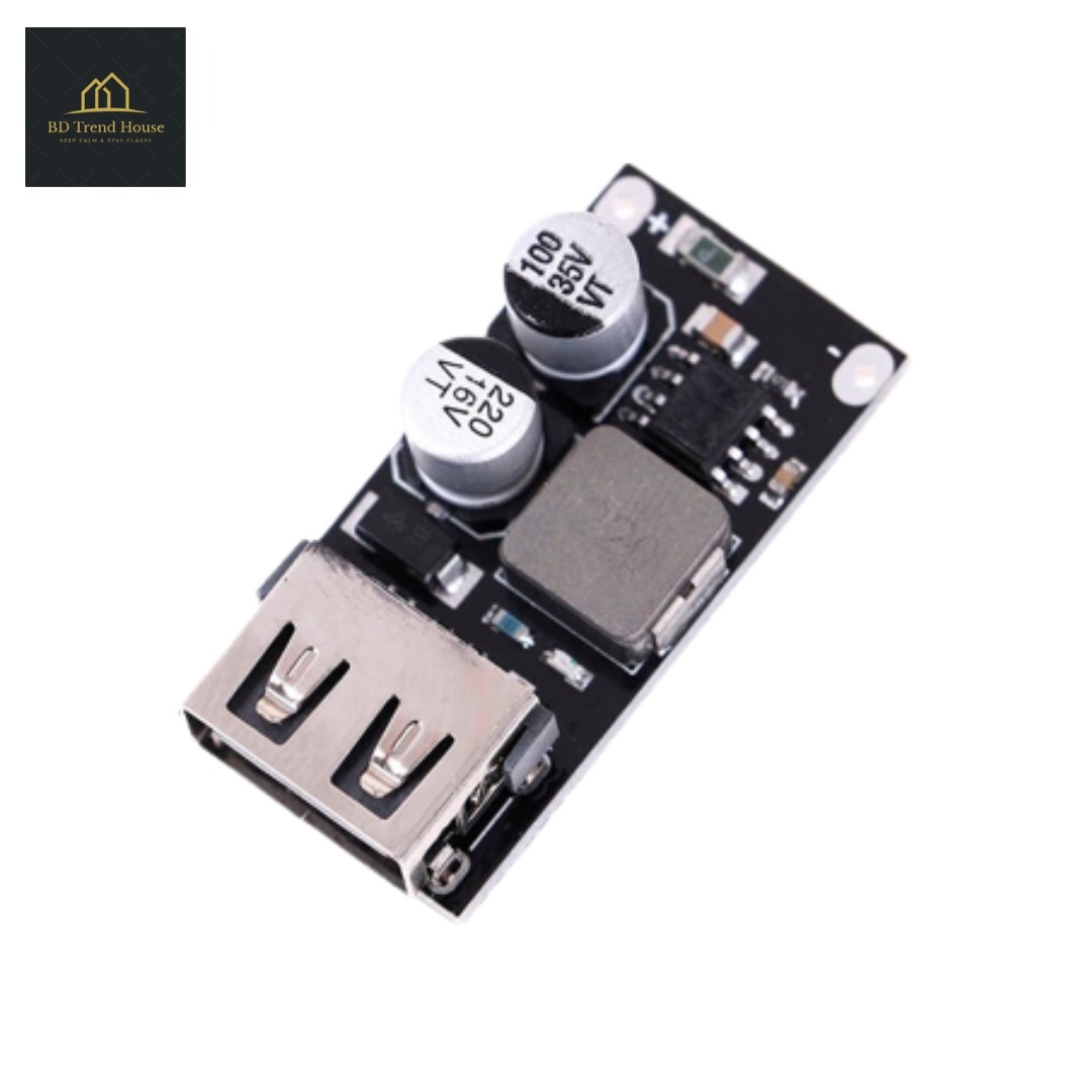 QC3.0 QC2.0 Fast Quick Charging Board DC-DC Step Down Buck Converter Power Supply Module USB QC 3.0 QC 2.0 Charger Board 6-32V To USB 5V 9V 12V USB Fast Charging Module